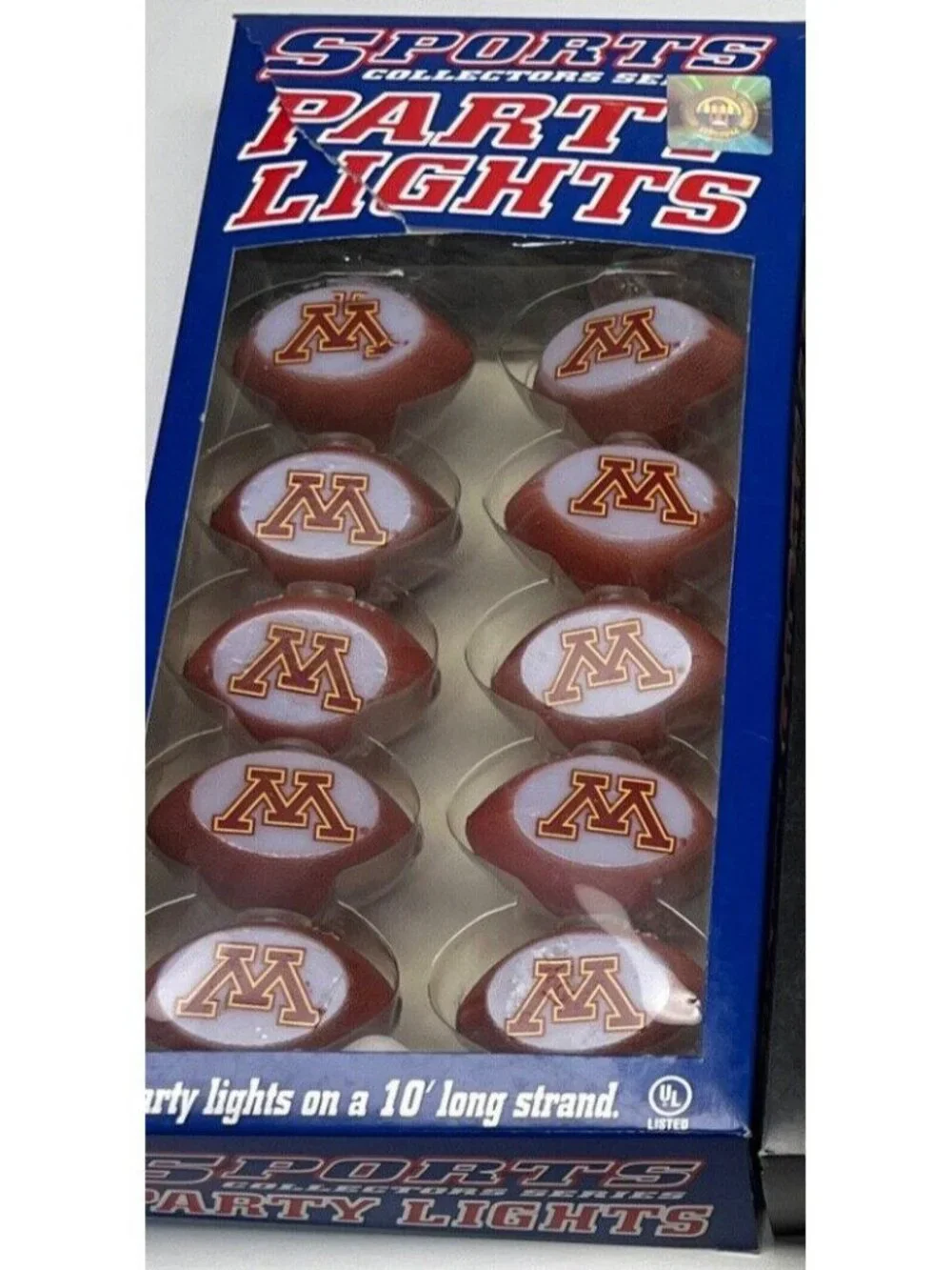 Minnesota Gophers Party Lights Sports Collector Series NCAA Official Merch